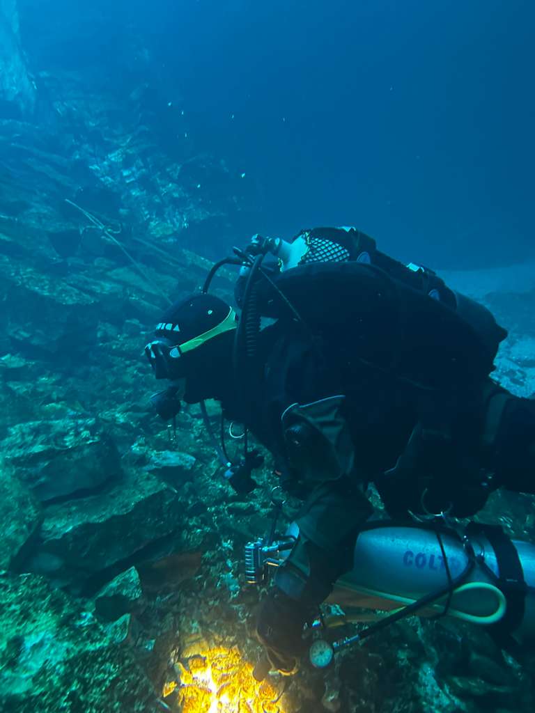 Underwater reef diving at Porto Palermo